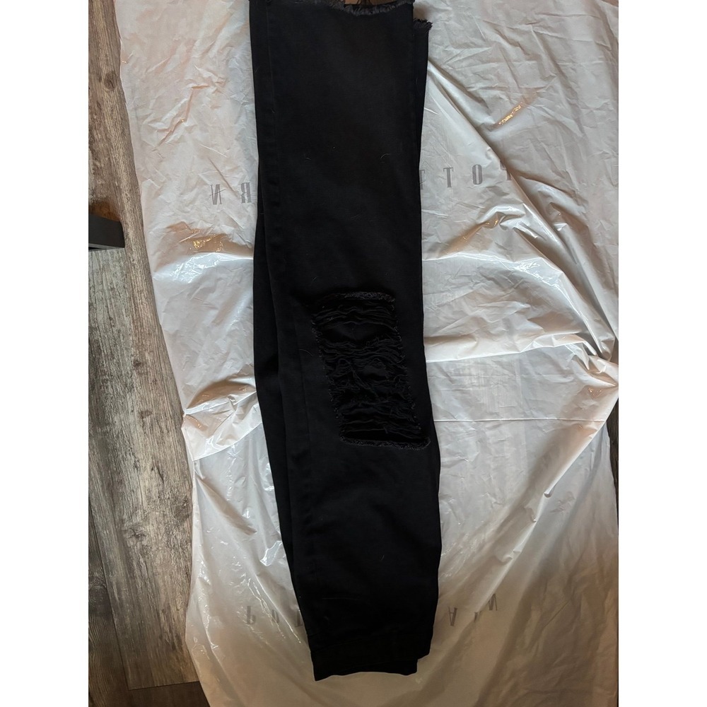 Women's Black Large Jeans - Picture 3 of 6